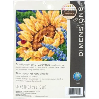 Immagine di Dimensions Needlecrafts, kit per punto croce, 12,7 x cm, Polyester Blend, Multi Colour, Needlecrafts