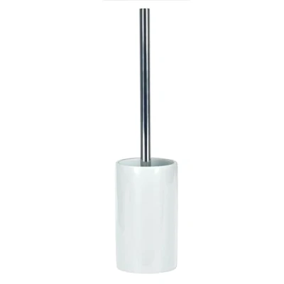 Immagine di Kleine Wolke Scopino WC Pur Shiny in Porcellana, con Supporto, Colore: Bianco Neve