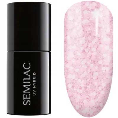 Immagine di Semilac Smalto Semipermanente UV 491 Strawberry Ice 7 ml