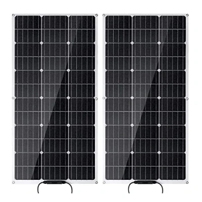 Immagine di 2PCS 400 Watt Pannelli Solari 18 Volt Monocristallino, Modulo ad Alta Efficienza Caricatore FV per Batteria Camper Barca Caravan e Altre Applicazioni off Grid