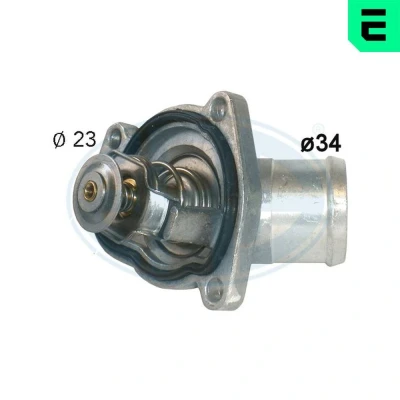 Immagine di ERA 350046A Termostato motore 92 con guarnizione Metallo alloggiamento OPEL: Astra H Caravan, Corsa D Hatchback, C Hatchback