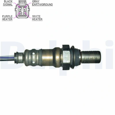 Immagine di DELPHI ES20128 12B1 Sonda lambda planare, riscaldato HONDA: CR V 2