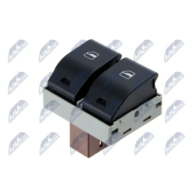 Immagine di NTY EWS VW 071 Interruttore, Alzacristallo anteriore Sx VOLKSWAGEN: Polo IV Hatchback, Fox SEAT: Ibiza 3
