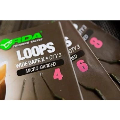 Immagine di Korda Loop Rigs Krank Size 4 Terminali carpfishing