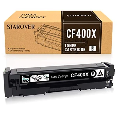 Immagine di STAROVER 201X Cartucce Toner Compatibile per HP 201A CF400X CF400A LaserJet Pro MFP M277dw M252dw M277N M277 M252 M252n M274n M277c6 Stampante (1 Nero)