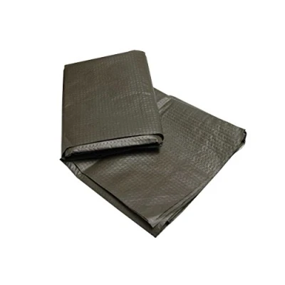 Immagine di Telo da campeggio anti umidità a rete, originale dell&#039;esercito, colore verde oliva, misure:circa 2,20 m x 1,00 m.