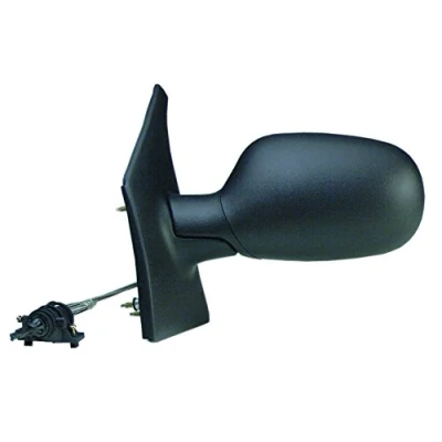 Immagine di Specchietto retrovisore esterno Prasco RN0307114 Sx nero manuale regolabile dall&#039;interno, con sensore temperatura, Regolazione:comando cavo flessibile
