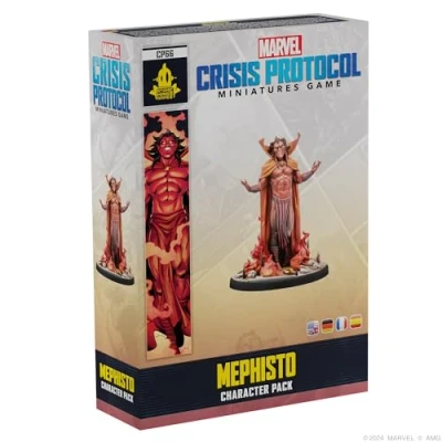 Immagine di Marvel: Crisis Protocol Mephisto Character Pack Manipolatore del campo di battaglia! Gioco supereroi da tavolo, età 14+, 2 giocatori, 90 minuti gioco, realizzato Atomic Mass Games