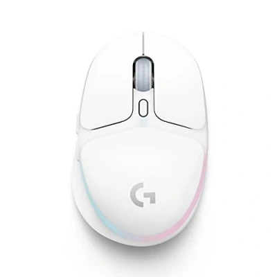 Immagine di Logitech G G705 Mouse Gaming Wireless, Illuminazione Personalizzabile LIGHTSYNC RGB, LIGHTSPEED Connettività Bluetooth, Leggero, Per PC/Mac/Laptop Bianco