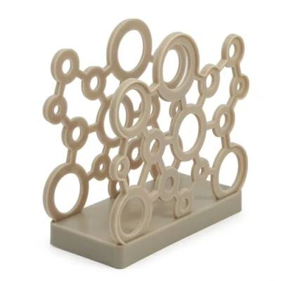 Immagine di GIO&#039;STYLE Giostyle Portatovaglioli Forme Tortora Made in Italy Plastica 100% Riciclabile