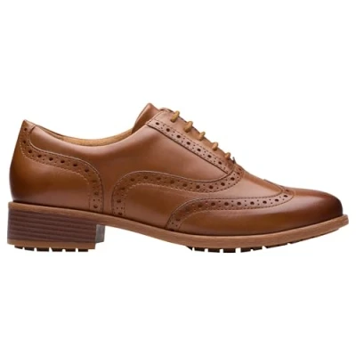 Immagine di Clarks Quercia Havisham, Scarpa Mary Jane Donna, Pelle Marrone Chiaro, 38 EU