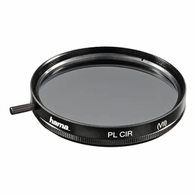 Immagine di Hama Polarisations Filter, 072572, Filtro Circolare Polarizzatore,, 72 mm, Nero