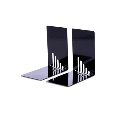Immagine di MAUL Buchstütze (H)140 x (T)140 (B)85 mm, schwarz, 2 Pezzi