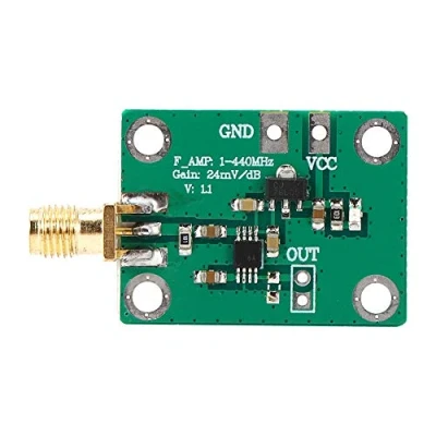 Immagine di Rilevatore Logaritmico RF, AD8318 Misuratore Potenza per Misure ad alta Precisione 0,1 440 MHz Frequenza, RSSI, Controllo della Trasmissione e Rilevamento Degli Impulsi