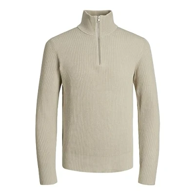 Immagine di Jack &amp; Jones Jprccperfect HALF ZIP SN Maglione, Uomo, Taglia: XL, Island fossil