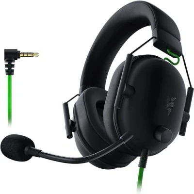 Immagine di Razer BlackShark V2 X Cuffie da Gioco Esports Cablate Multipiattaperma (Driver TriForce 50 mm, Microfono cardioide HyperClear, Audio Surround 7.1) Nero