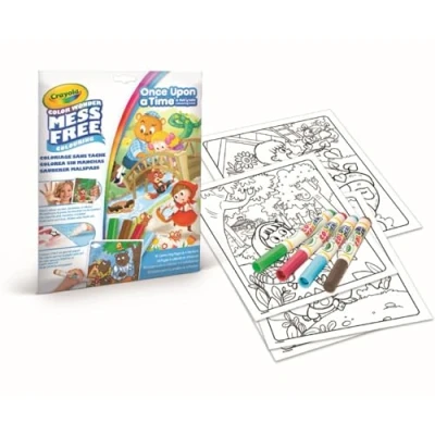 Immagine di CRAYOLA Album da Colorare Color Wonder C&#039;Era una Volta, Pagine con 4 Pennarelli, Età Consigliata: 3+, 75 2816