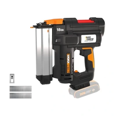 Immagine di WORX Chiodatrice a batteria 20 V 18 GA PowerShare WX842.9 Chiodi da 1,2 mm e fino 50 di lunghezza