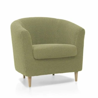 Immagine di SOFASKINS® copridivano super elastico, dal design esclusivo, traspirante e resistente, facile da posizionare Dimensioni: 60 90 cm. Colore pistacchio