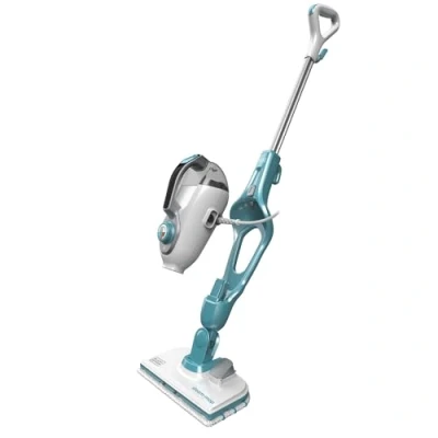 Immagine di BLACK+DECKER FSMH1321JSM QS Lavapavimenti a Vapore STEAM MOP 13 in 1, Sistema di Pulizia Guanto Steamitt, con Generatore Portatile, 1300W