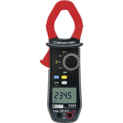 Immagine di Chauvin Arnoux F201 Pinza amperometrica digitale CAT III 1000 V, IV 600 V Display (Counts): 6000