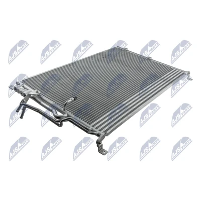 Immagine di NTY CCS AU 004 Condensatore senza essiccatore Alluminio R134a AUDI: A8 D3 (4E2, 4E8) 3.0, 6.0 W12 quattro, 3.2 FSI, FSI 4.2 TDI quattro