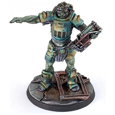 Immagine di Modiphius Entertainment Fallout Wasteland Warfare Super Mutants: Overlord and Fist Miniatures Unpainted