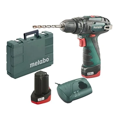 Immagine di Metabo PowerMaxx SB Basic 2 rapporti Trapano avvitatore a percussione batteria incl. seconda batteria, valigia