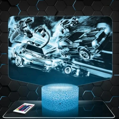 Immagine di Lampada Gioco di Lega Videogiochi Decorazione Camera Ragazzo 3D Idea Regalo Notte Ufficio. Natale Adolescente Originale