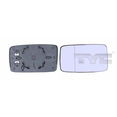 Immagine di TYC 331 0004 1 Vetro Specchio Retrovisore Sx VOLKSWAGEN: GOLF 3 Cabrio, 3, SEAT: Ibiza 2, Córdoba I Sedan
