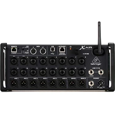 Immagine di BEHRINGER XR18 MIXER DIGITALE X AIR IPAD ANDROID WIFI USB LAN 18 CANALI 12 BUS 16 PREAMPLIFICATORI MICROFONICI MIDAS EFFETTI KLARK TEKNIK