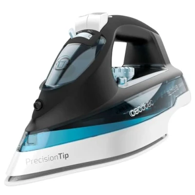 Immagine di Cecotec Ferro Da Stiro a Vapore Ironhero 2600 Force. W, Tecnologia Power Steam, Colpo di 210 g/min, Suola Turbo Slide, Sistema Antigoccia, Cyclo Clean, Filtro Anticalcare