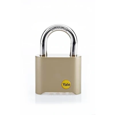 Immagine di Yale Locks, Yaly 50 12650 Lucchetto combinazione finitura ottone, B00L2JXMHG