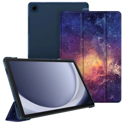 Immagine di FINTIE Custodia per Samsung Galaxy Tab A9+ 11 Pollici 2023, Sottile Leggero Case Posteriore Opaca Traslucida Cover con Auto Sveglia/Sonno A9 Plus (SM X210/X216/X218), (Z Galaxy)