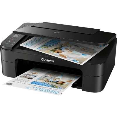 Immagine di Canon PIXMA TS3350 Stampante multifunzione a getto d&#039;inchiostro colori (stampa, scansione, copia, display LCD da 3,8 cm, WLAN, Print App, 4800 x 1200 Dpi), colore: Nero