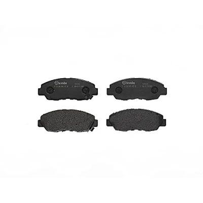 Immagine di BREMBO P 28 042 Kit pastiglie freno con segnalatore acustico usura senza accessori HONDA: CIVIC 8 Hatchback, CR V 1, 9 Stufenheck