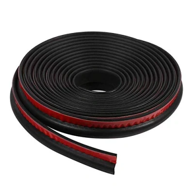 Immagine di 4M Universal Car Door Seal Weather Strip, Z Shape Window Rubber Hollow Strip misura per la maggior parte delle auto, camion o SUV