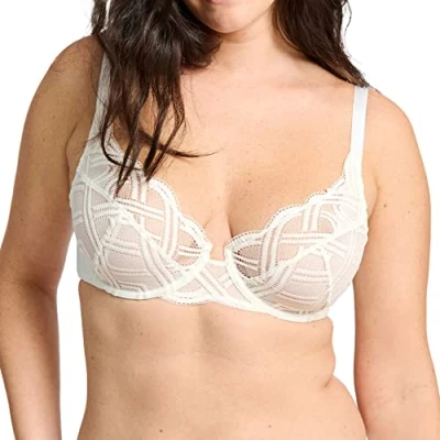 Immagine di Sans Complexe Elise Full Coverage Bra, Avorio, 4C Women&#039;s
