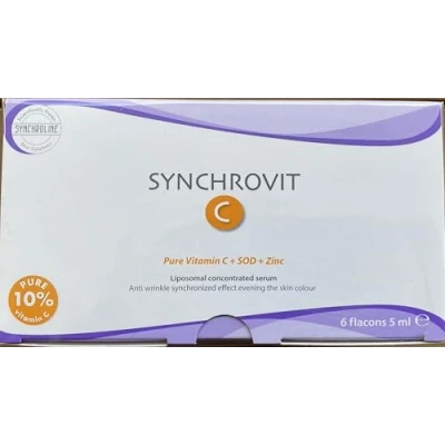 Immagine di Synchroline Synchrovit C Siero Anti Età 6 Flaconi Da 5ml