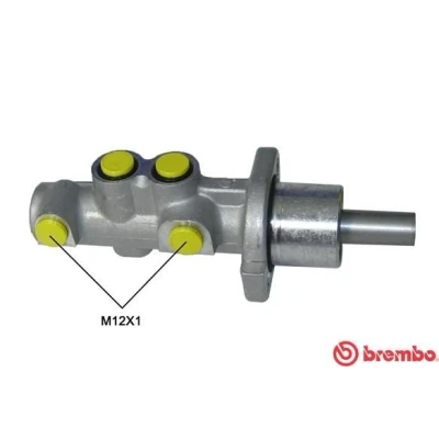 Immagine di BREMBO M 61 021 Pompa Freno 23,81 Alluminio 12 x 1 (2)