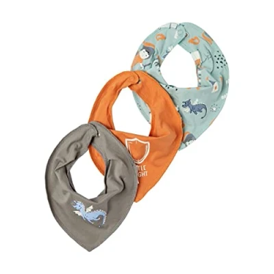 Immagine di Name it Nbmlaurent Scarf BIB Unisex 3 PACK Foulard per bambini, Taglia: One Size, Blue surf