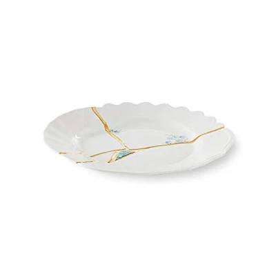 Immagine di Seletti Kintsugi Piatto frutta in porcellana e oro 24 carati mod. 3