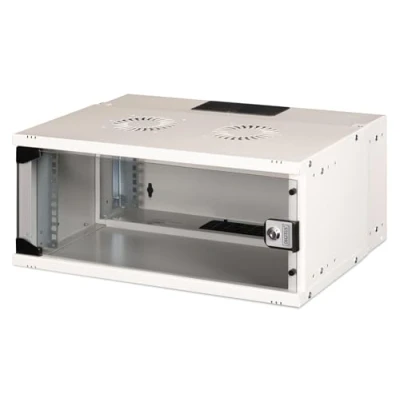 Immagine di Digitus DN 49200 Armadio rack da parete 19 (L x A P) 540 240 400 mm 4 U Grigio, Grigio (contenitore metallico), (RAL 7035)