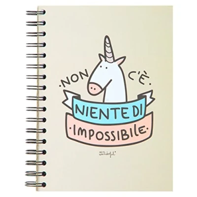 Immagine di Mr. Wonderful Quaderno a colori &#039;&#039; Non c&#039;è niente di impossibile
