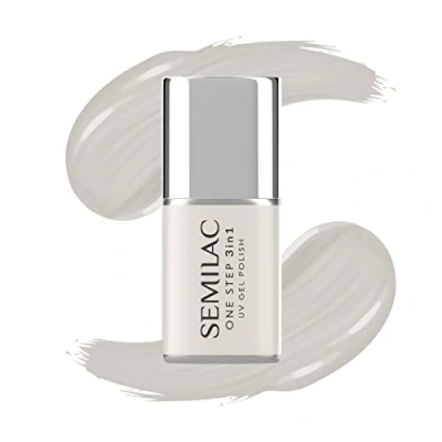 Immagine di Semilac One Step 3 in 1 smalto UV S125 Light Dusty Grey 7 ml