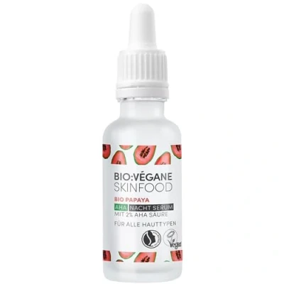 Immagine di BIO:VÉGANE SKINFOOD Bio Papaya AHA Nacht Serum 30 ml