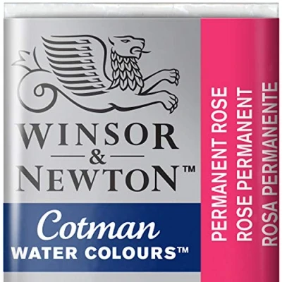 Immagine di Winsor &amp; Newton 301696 Cotman Colori Acquerello, Viridian, Rosa (Standing Rosa), 1 unità (Confezione da 1), 5