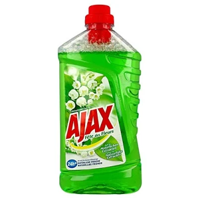 Immagine di AJAX Detergente multiuso &quot;Primavera Flower&quot;, confezione da 8 (8 x 1 litri)