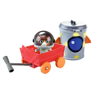 Immagine di Smoby 44 Cosmo con Capsula Spaziale, Statuetta della Serie Cats, per Bambini dai 3 Anni in su, Multicolore, 180213