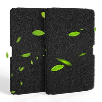 Immagine di URAQT Filtri per Asciugatrice, 2 Pezzi Spugna Filtro Schiuma Beko Asciugatrice Utilizzabile Invece del Originale 2964840100, 224 x 155 12mm